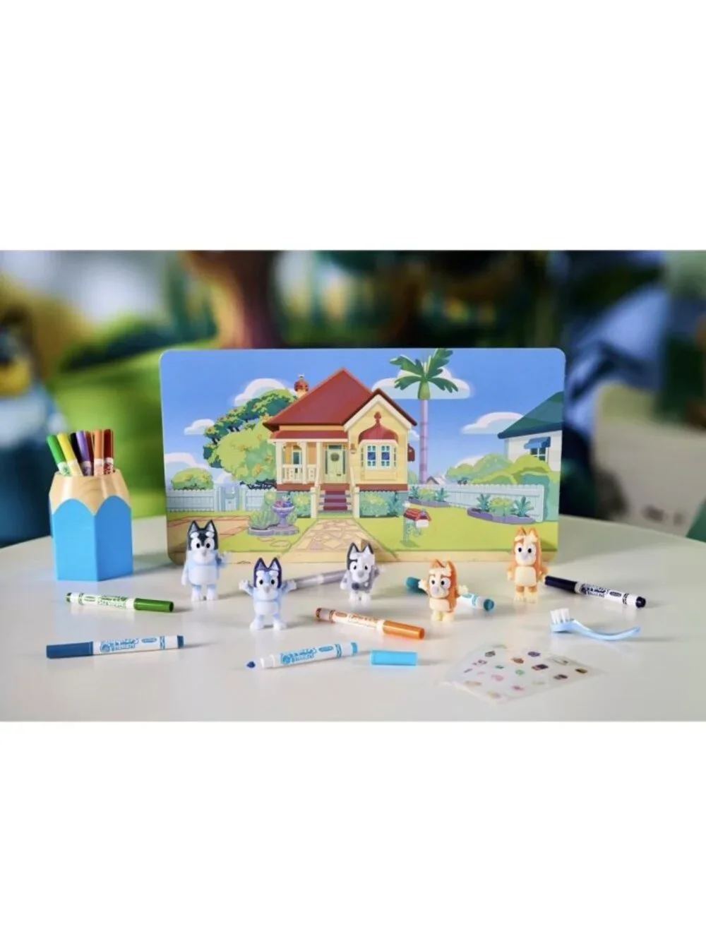 Crayola Bluey Scribble Scrubbie 80pc Kids Art Toy Gift Set